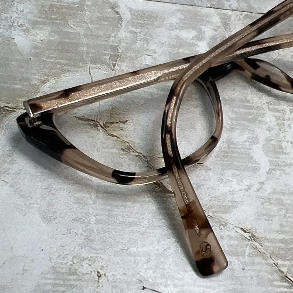 Christian Siriano Eyeglasses Womens Tortoise Dorian 52-17-143 FRAMES ONLY